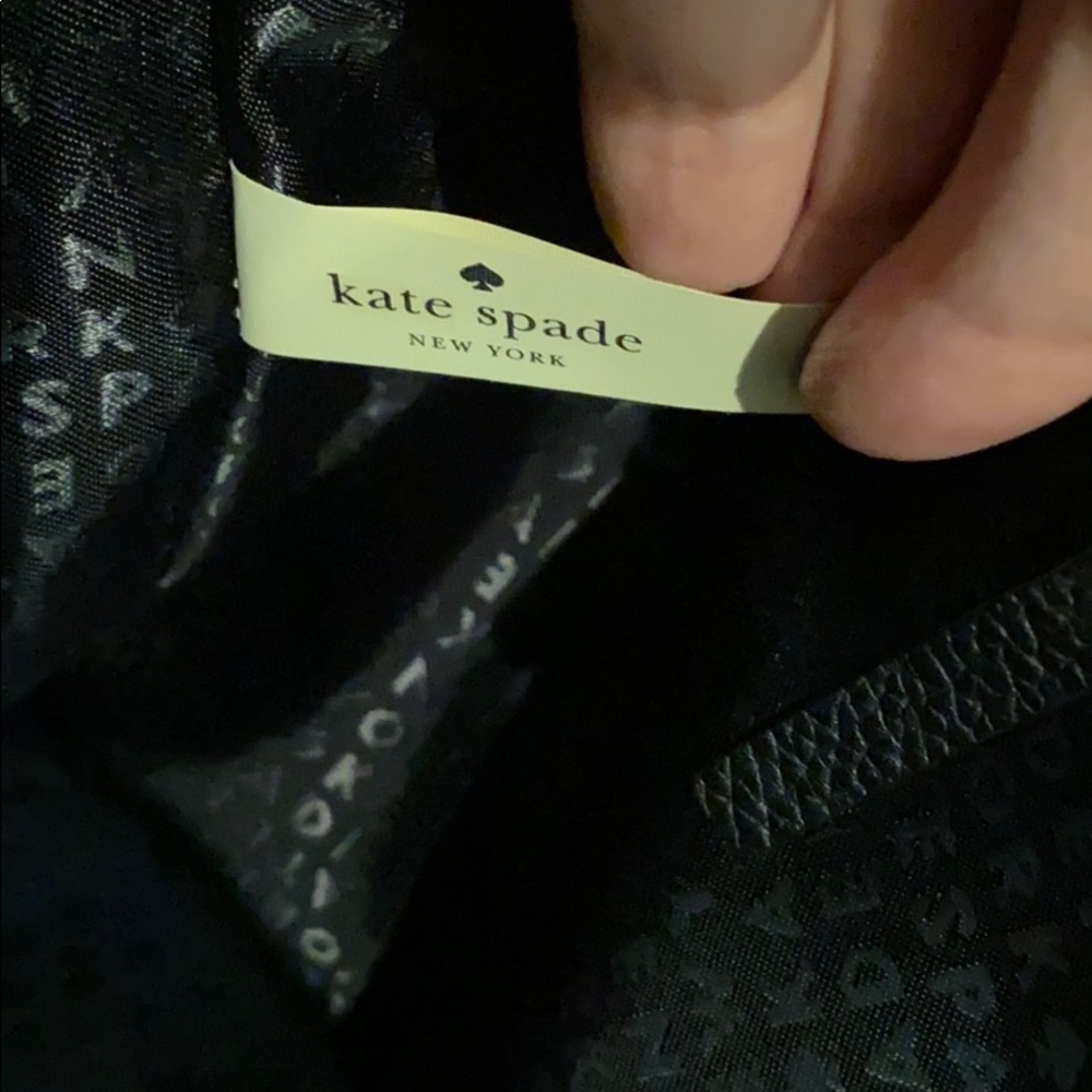 KATE SPADE ♠️ Larchmont Avenue Logo Leather Tote - Picture 5 of 6